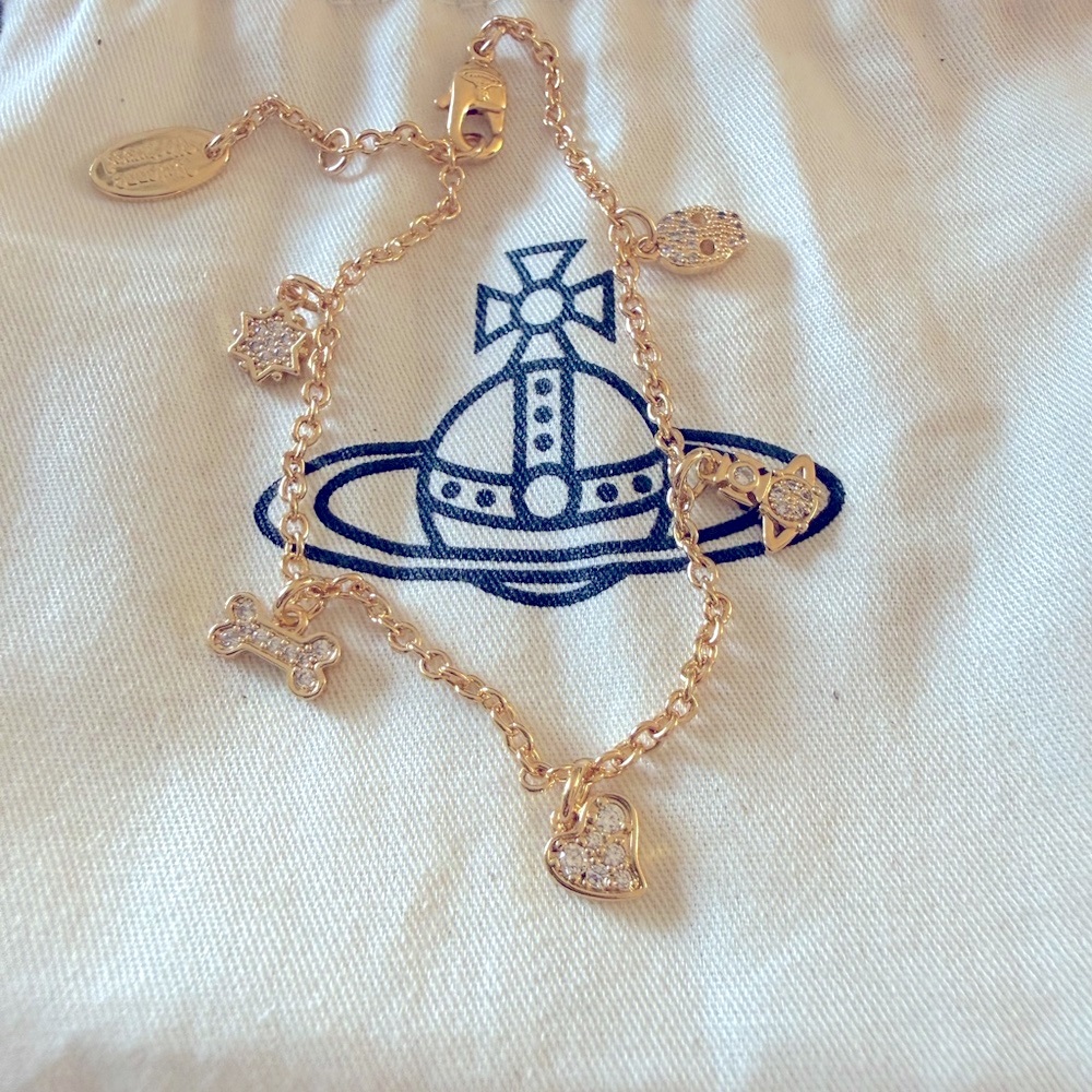 Authentic Vivienne Westwood Dangle Bracelet